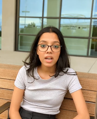 Arushi Dekate student testimonial about UAL summer school PR and advertising course experience