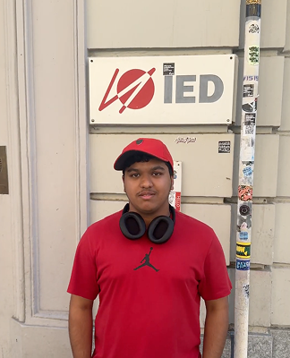 Tomsin Biju student testimonial about IED summer school car design learning experience