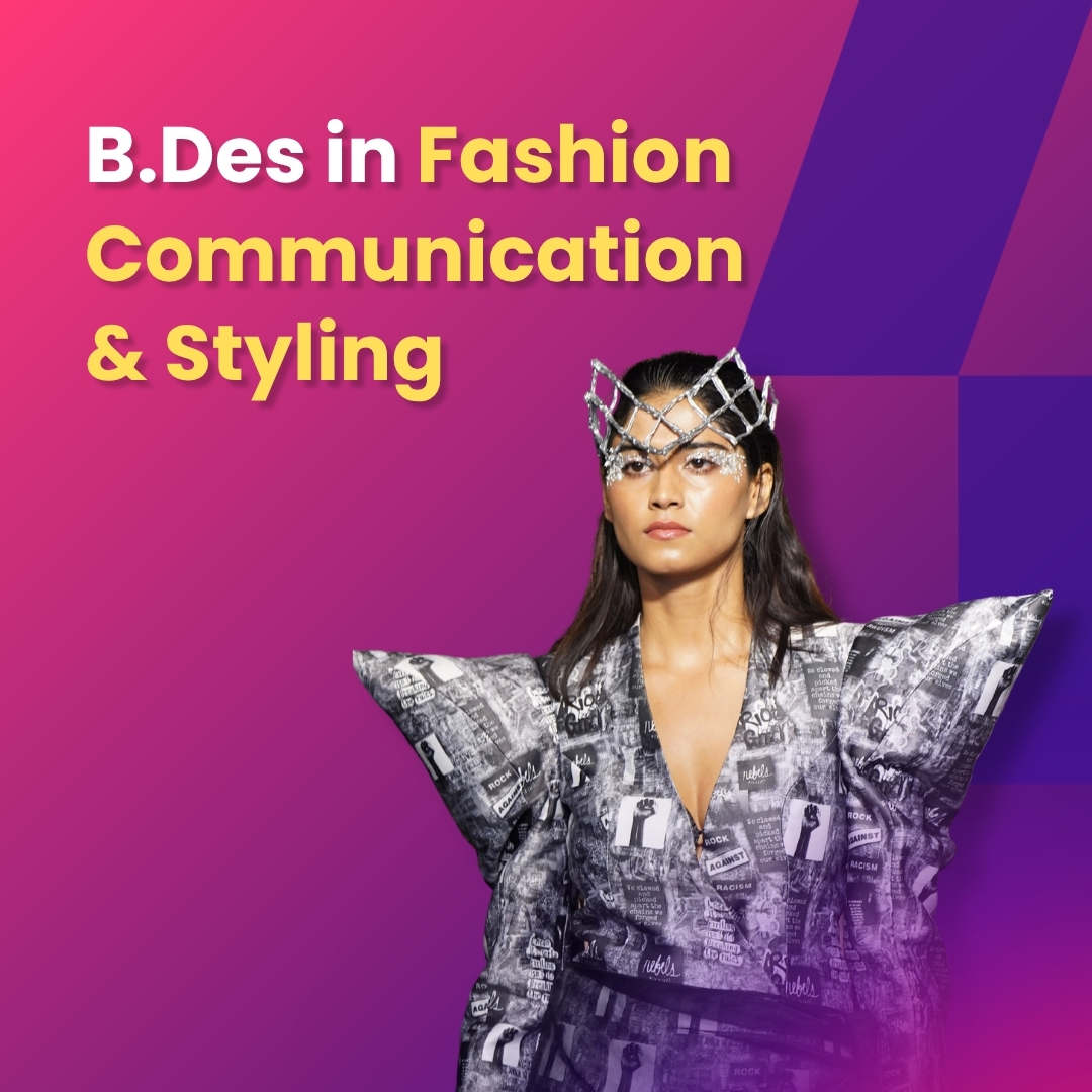 BDes Fashion Communication and Styling program showcasing creative fashion styling, design, and visual presentation