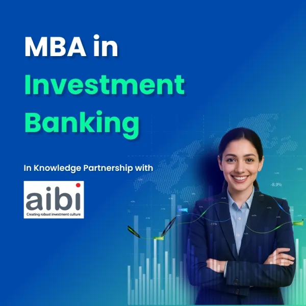 MBA Investment Banking program with financial market analysis and stock trading insights