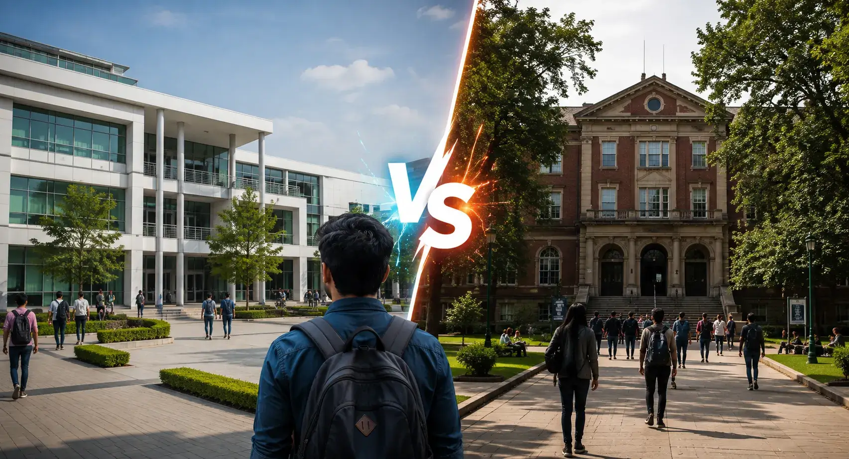 difference between deemed university and private university in India overview