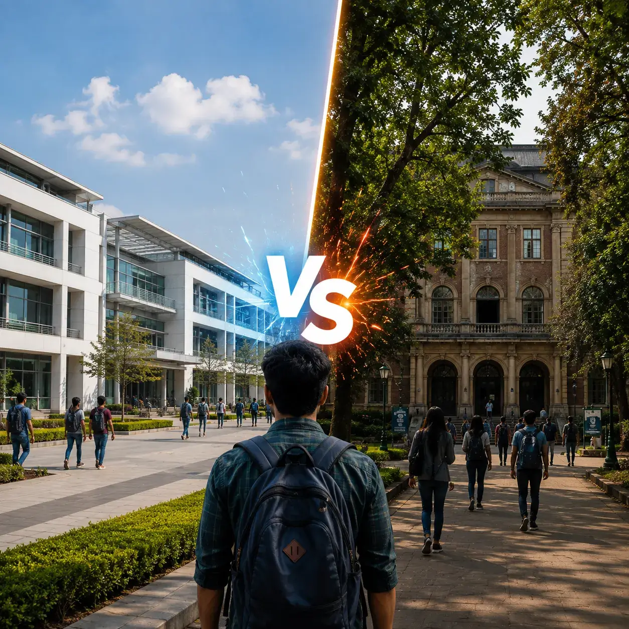 difference between deemed university and private university in India overview