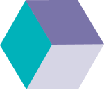 Red square decorative shape