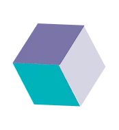 Red square decorative shape