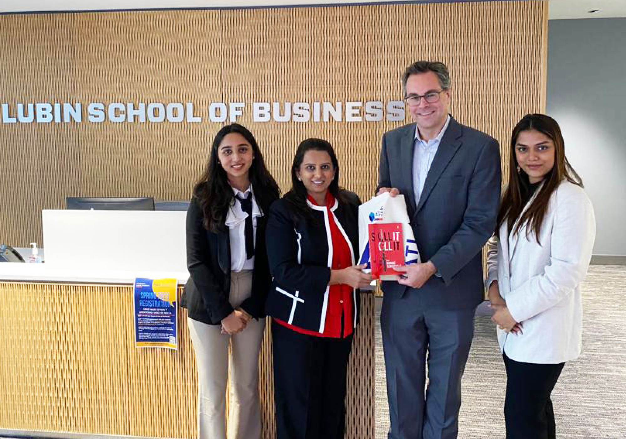 Meeting with Brian Pew, Director – Center for Global Business Programs, Lubin School of Business