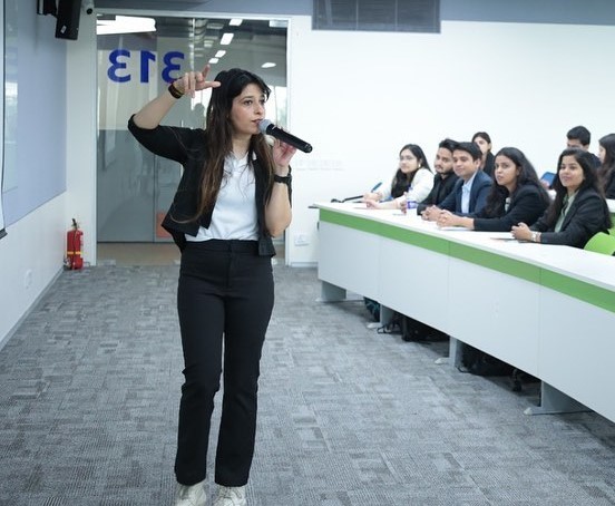 State Gold Medallist Pooja Bajaj conducts a masterclass on the Roadmap to developing an Adversity Quotient