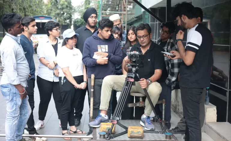 Direct insights into professional filmmaking by Prof. Dhiman Vyas