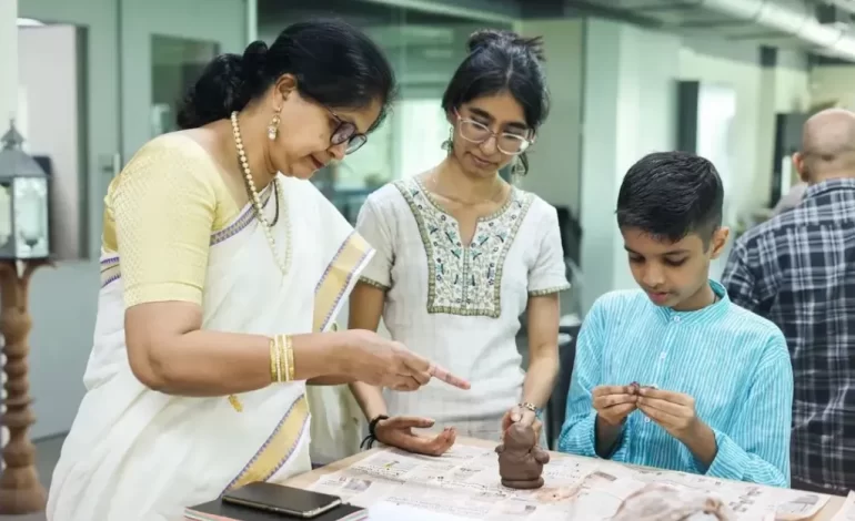 ATLAS celebrates the Ganesh festival with an eco-friendly idol-making workshop combining social and creative synergies