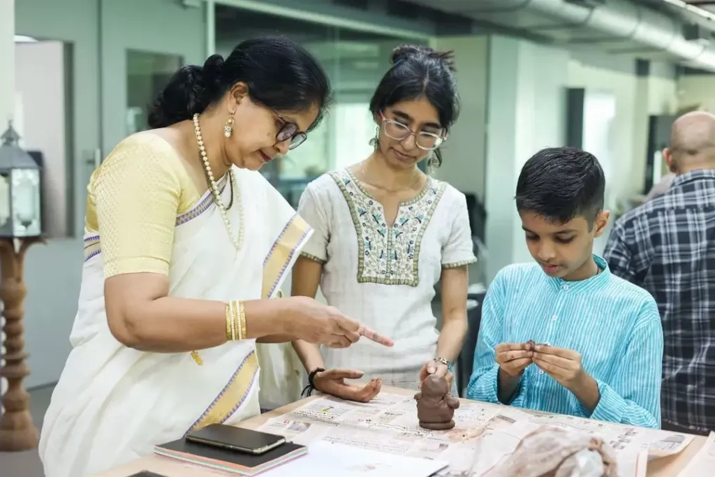 ATLAS celebrates the Ganesh festival with an eco-friendly idol-making workshop combining social and creative synergies