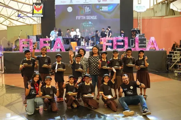 The Rotaract Club of ATLAS SkillTech University organises Flea Fella in Mumbai