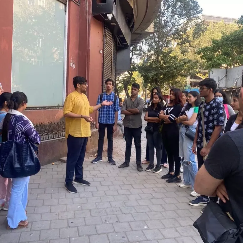 Heritage walk in Mumbai gives experiential learning experience to ATLAS students