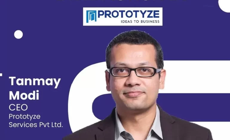 Tanmay Modi, CEO of Prototype Services Pvt. Ltd. conducts a pre-placement session for ATLAS students