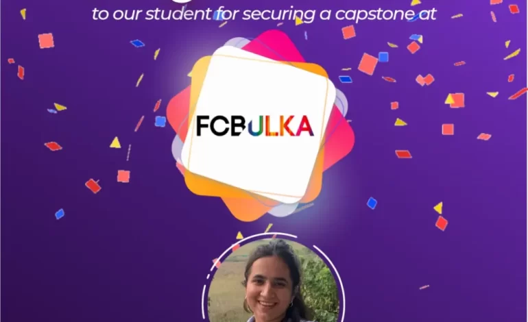 Rushali Rana secures a capstone at FCB Ulka!