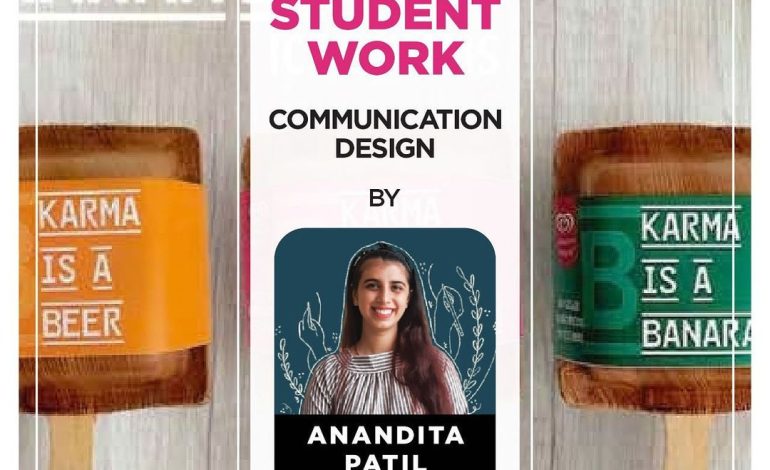 A sustainable packaging project by our Communication Design student Anandita Patil