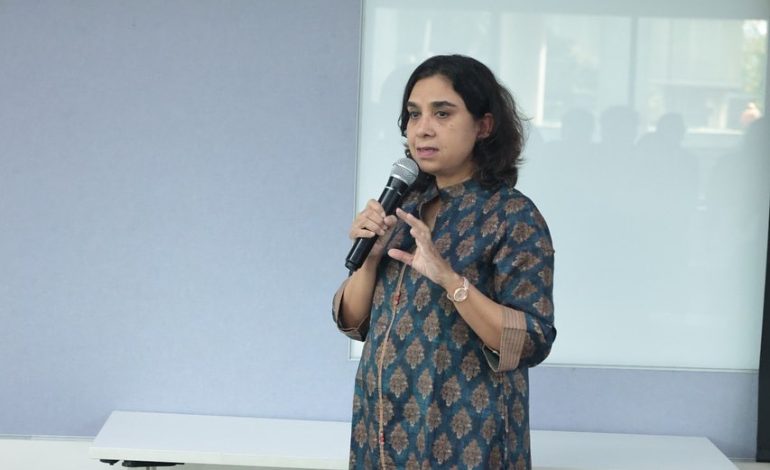 Meera Tenguria conducts a Masterclass for MBA students