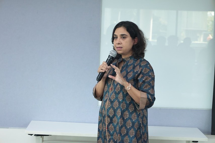 Meera Tenguria conducts a Masterclass for MBA students