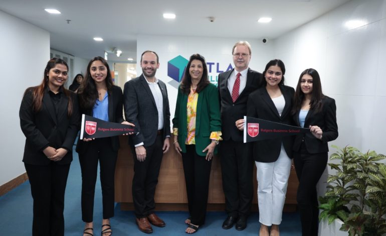 Delegation from Rutgers Business School (USA) visits ATLAS