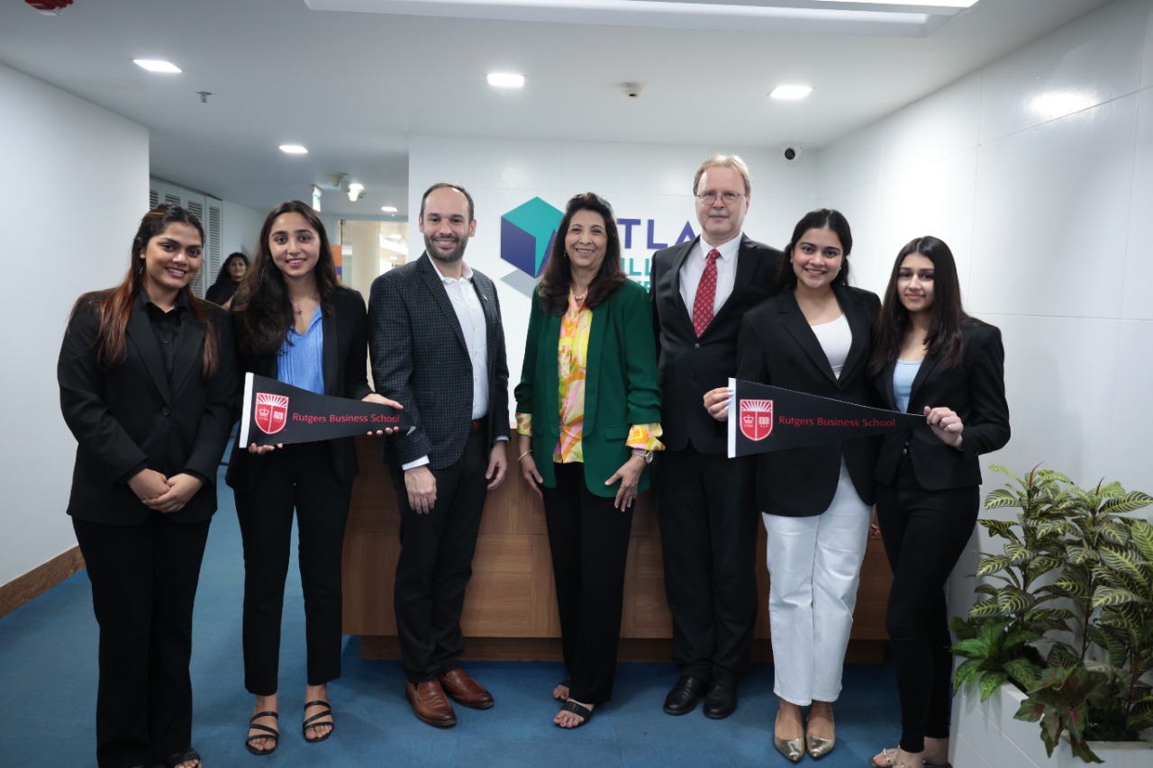 Delegation from Rutgers Business School (USA) visits ATLAS