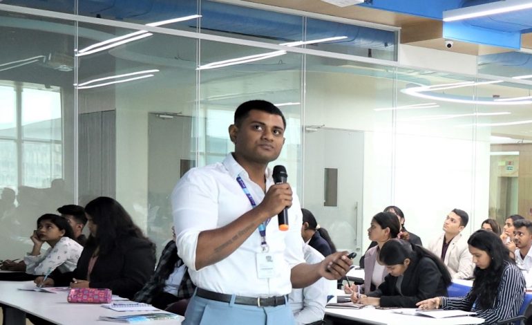 Aman Sawardekar from ATLAS | ISME wins the ATLAS B-Plan Challenge 2023