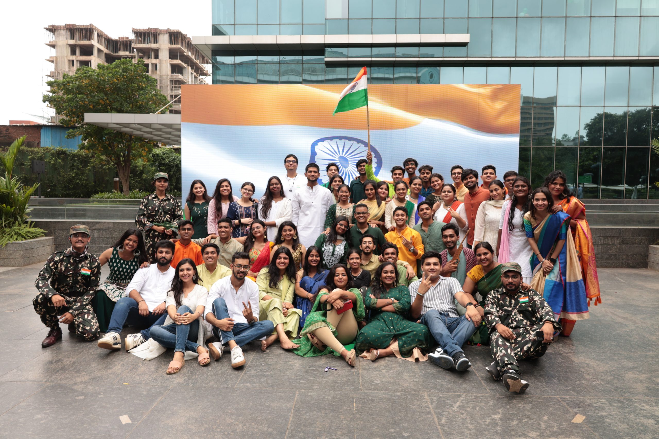 Celebrating India’s 77th Independence Day at ATLAS SkillTech University: A Day of Unity, Service and Inspiration