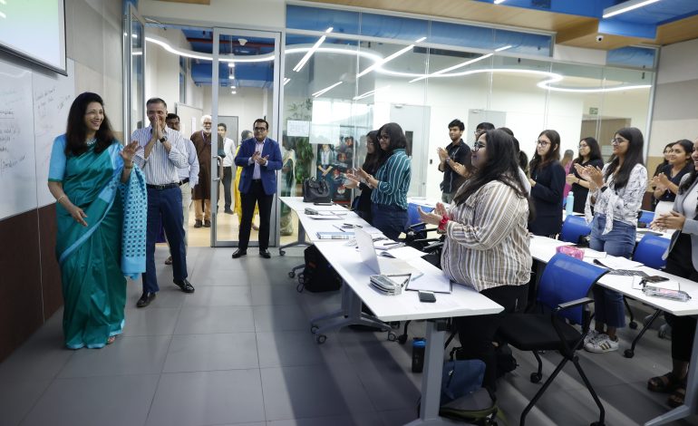 Ashish Kumar Singh, Additional Chief Secretary (Govt. of Maharashtra) inspires students and faculty at ATLAS