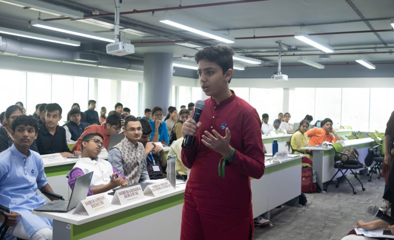 ATLAS hosts India Youth Parliament organised by the Bombay Scottish School, Mahim