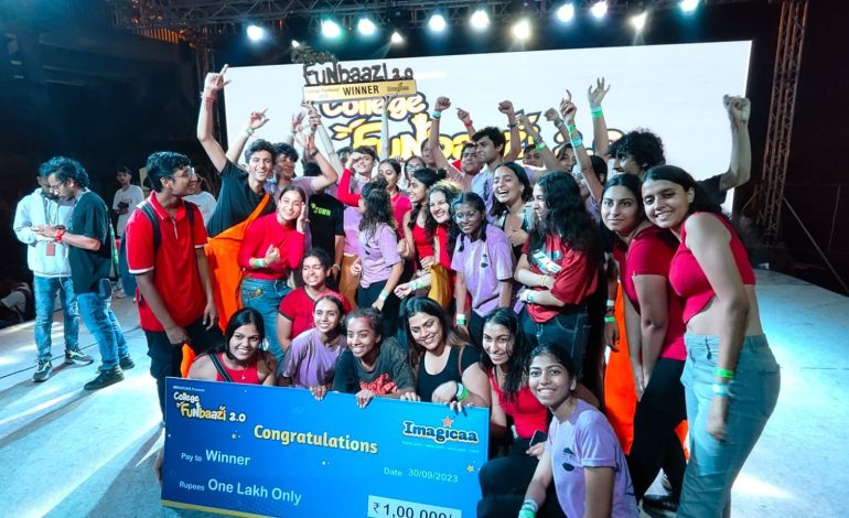 ATLAS SkillTech University Shines at Funbaazi: Conquering Imagicaa with Flair