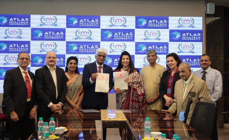 ATLAS & Bombay Management Association Sign a Landmark MoU to Cultivate High-quality Management and Leadership Skills