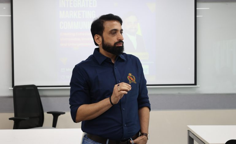 ATLAS ISME Hosts Masterclass on Integrated Marketing Communications with Marketing Expert Ketan Bharati