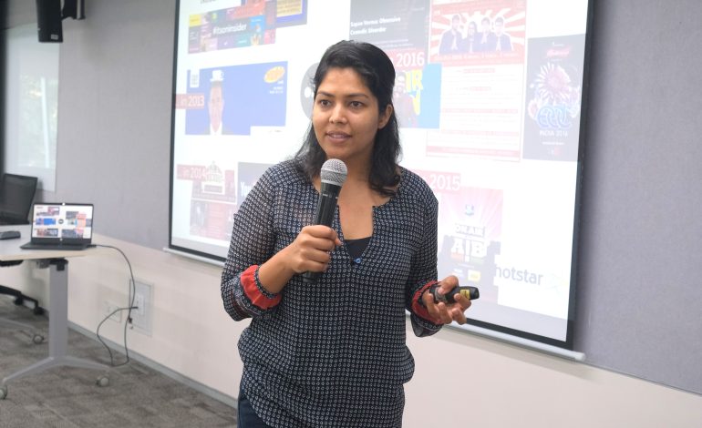 OML’s Gunjan Arya Conducts an Insightful Masterclass on Media Evolution for MBA students