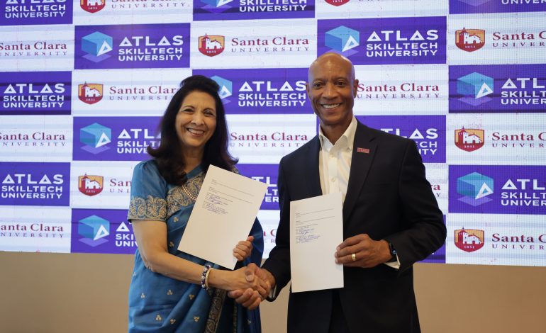 ATLAS SkillTech University Signs MoU with Santa Clara University to Forge Global Academic Partnership