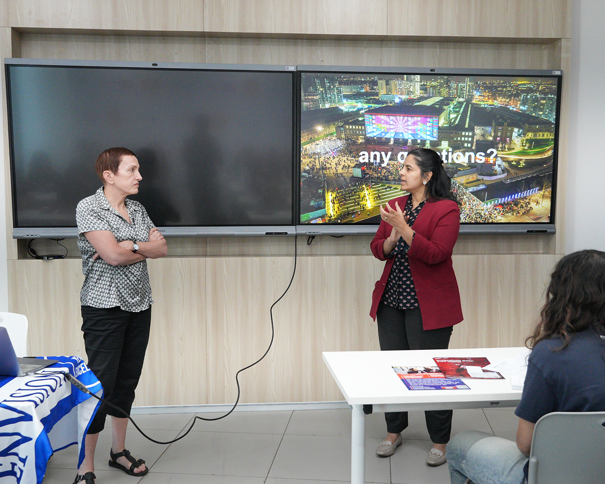 Students aspiring to international careers in design and creative industries