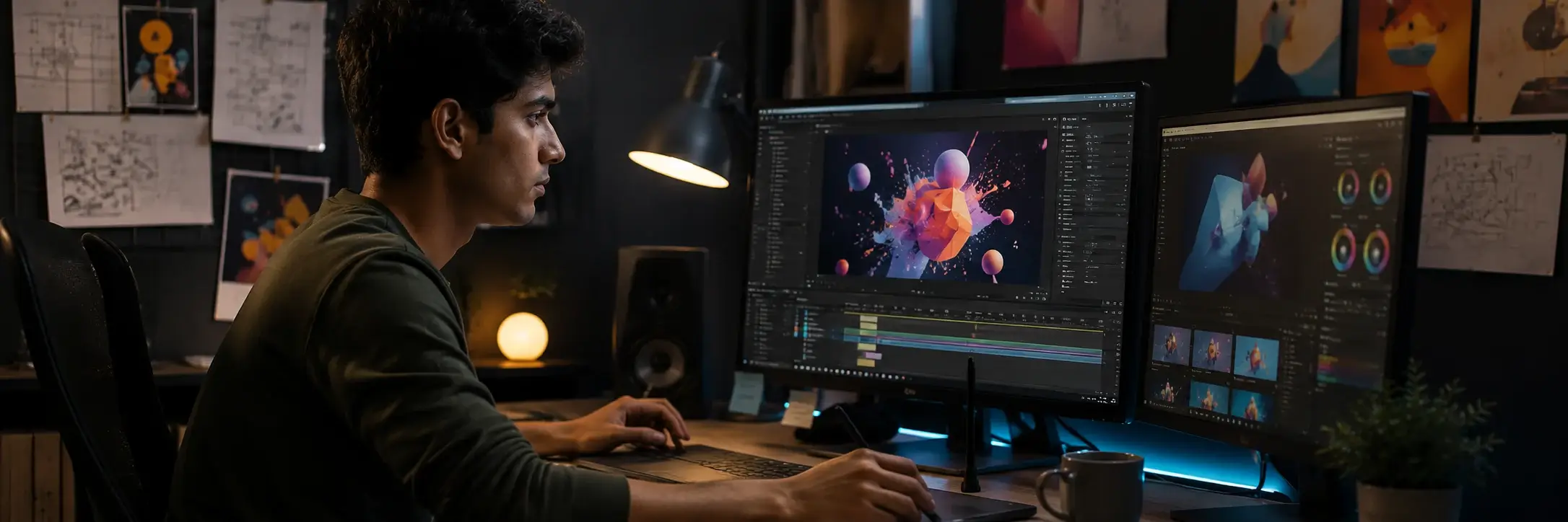 Motion graphics jobs in India overview for BDes and graphic design students