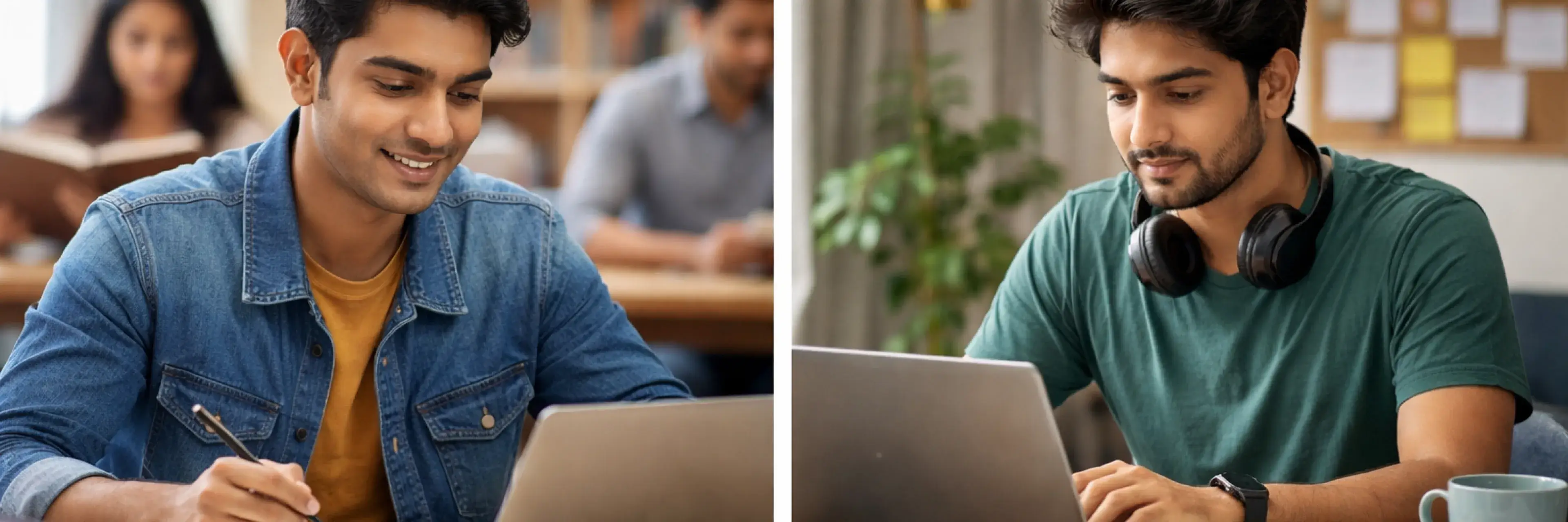 Comparison chart showing UI UX design degree versus self-learning paths and outcomes