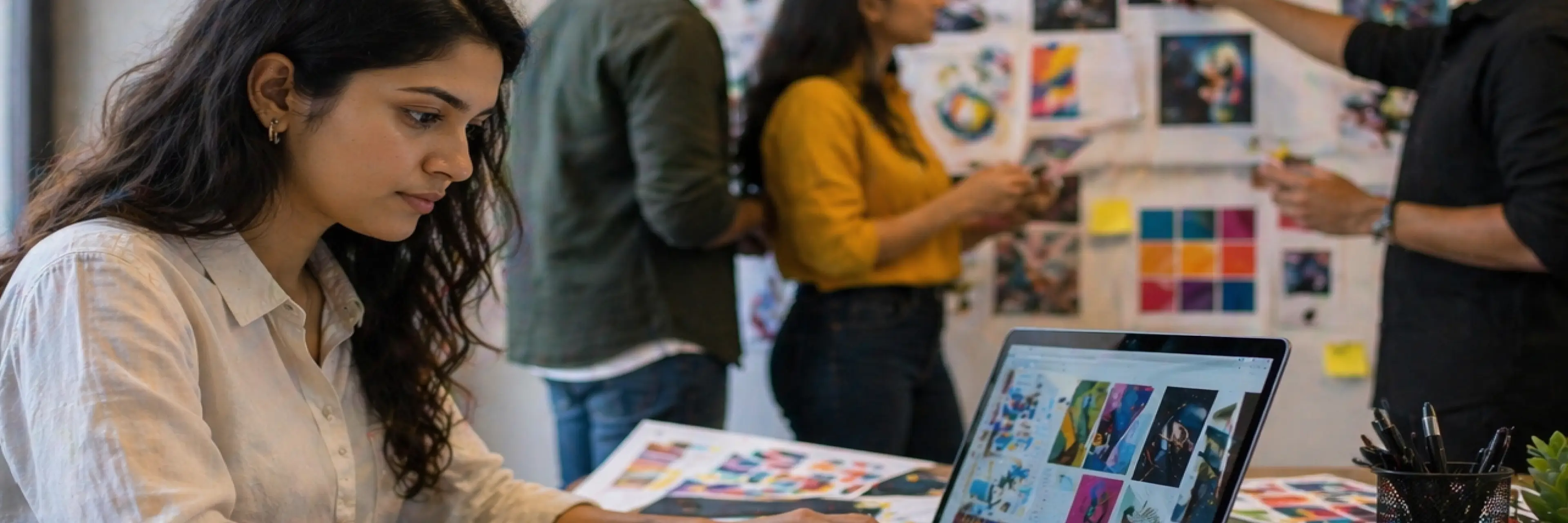 Infographic showing top career roles for BBA branding and advertising graduates in 2026