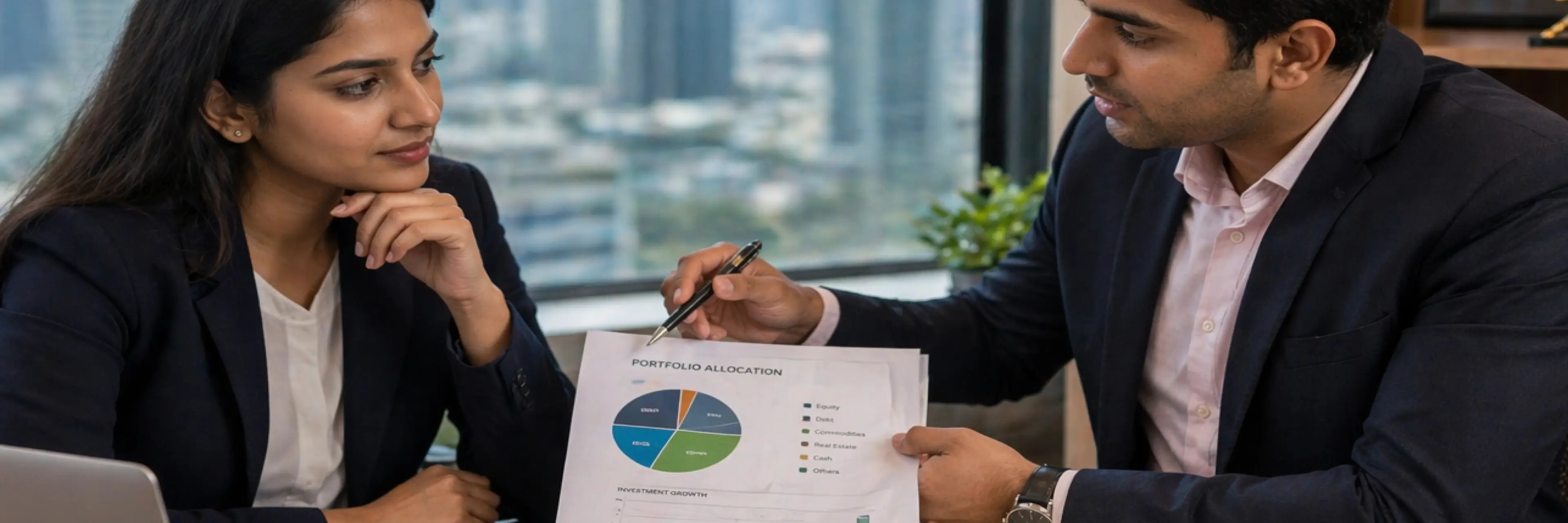 Infographic showing career paths available after completing a BBA in finance in India