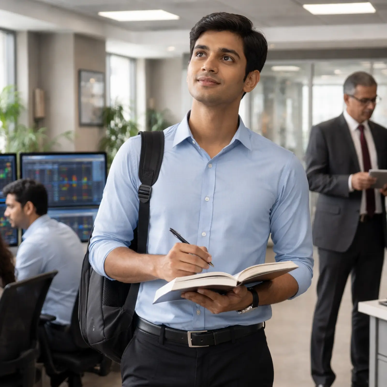 Overview graphic showing how a BBA in banking and finance connects to investment banking career pathways in India