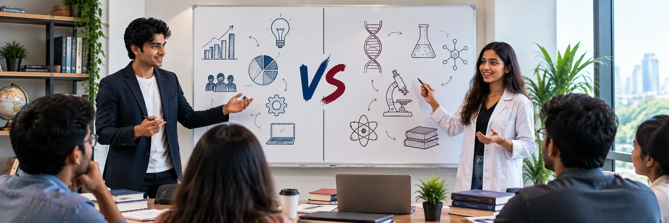 Career path comparison between BBA and BSc graduates