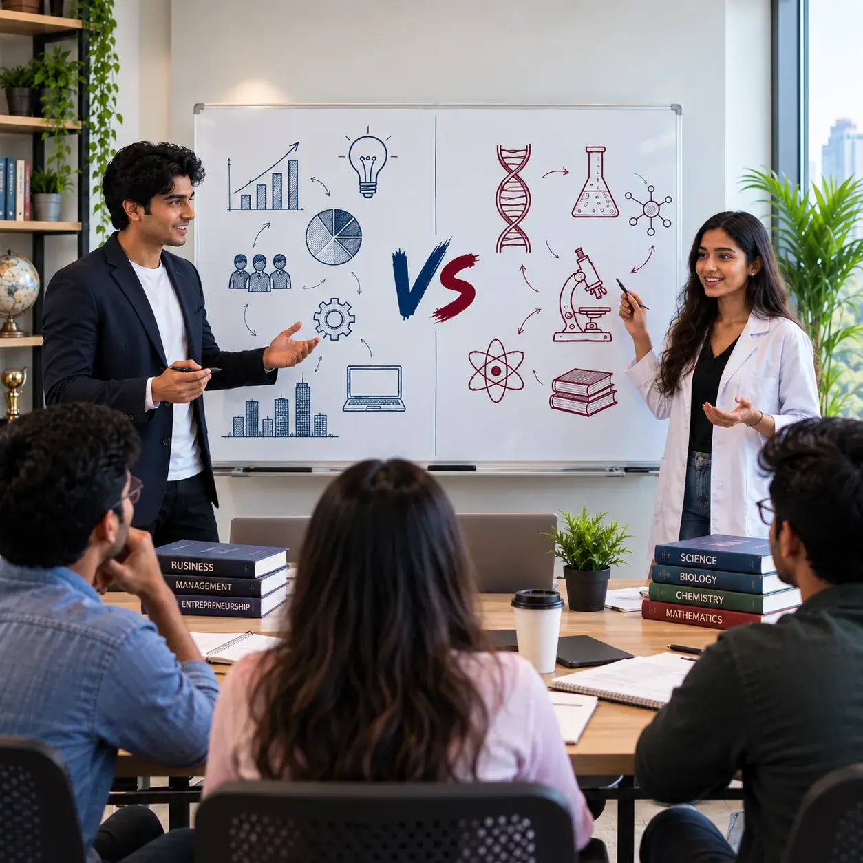 Career path comparison between BBA and BSc graduates