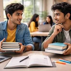 Comparison between BBA in Management and Bachelor of Management Studies courses covering subjects, career opportunities, and management education pathways