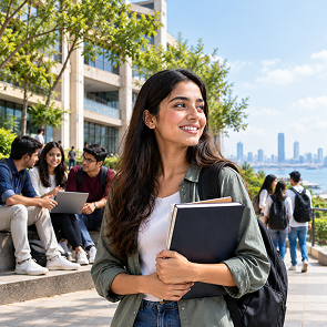 Students comparing BBA in finance colleges in Mumbai, courses and career paths