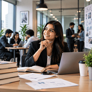 BBA salary in India per month chart for freshers in 2026