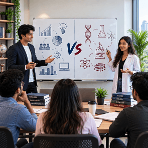 Career path comparison between BBA and BSc graduates