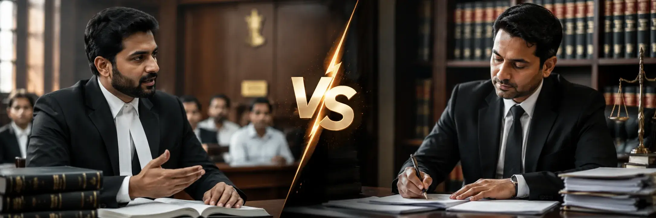 Advocate vs lawyer India difference overview for law students and public