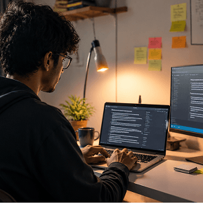 Infographic showing how prompt engineering jobs connect BTech in computer science and engineering skills to AI-driven careers across product, content, and automation roles